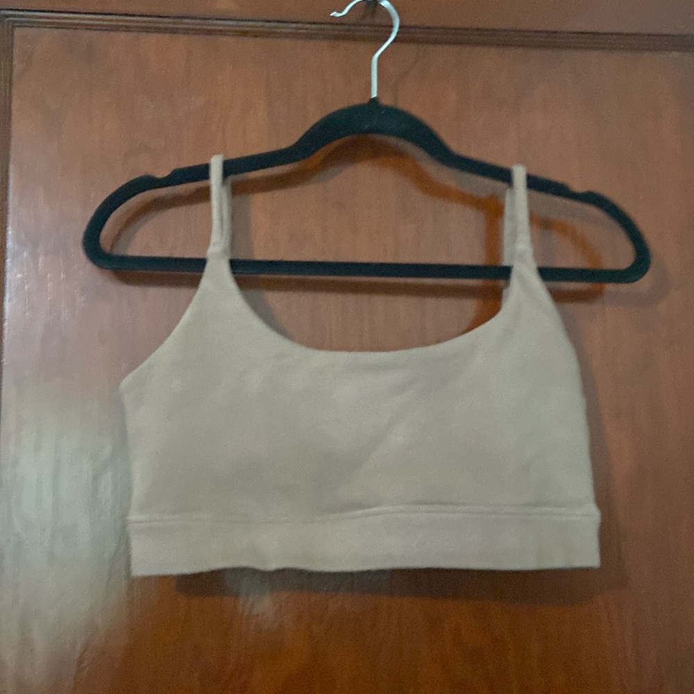Cloud bralette size large taupe color